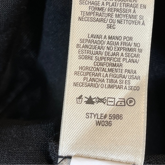 Juicy Couture Mock Neck Long Sleeve Silk Key Print Shift Dress Small / Petite - Picture 5 of 5